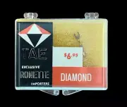 Vintage TAE Ronette 8433D Diamond Stylus Phonograph Needle Replaces Astatic NOS