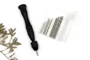 Quality Small Hand Drill 12cm with 10 different drill bits - Polymer Clay Tools