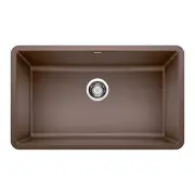 BLANCO 442537 Precis Kitchen Sink, Single Bowl, Café