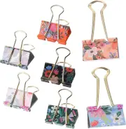 7Pcs 58 Binder Clip Bulldog Clips Clamp Binder Big Paper Clips Binder Paper Clip