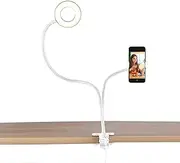Labymos Mobile New Phone Holder with LED Selfie Ring Light for Live Streaming and Makeup