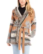 Karen Kane Fringe Cardigan