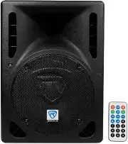 RPG8BT V2 8" Powered 400W DJ PA Speaker Bluetooth/Wireless/Remote/Eq, Black