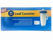 Leaf Canister With Basket And Bag Vacuum Canister Leaf Catcher Aussie Gold