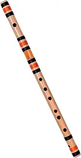HARIPRASAD Flutes C Natural Medium Right Hand Bansuri Musical Instrument Size 19 inches for Beginners, Professional
