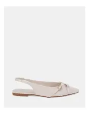 [Novo Shoes] Cordova Ballet Flats in Cream Patent
