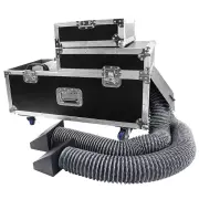 Super Power Water Mist Machine 2000/5000W Ground Fog Machine 2L Tank DMX512 Remote Control Perfect for Weddings Parties