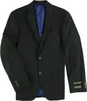 Ben Sherman Mens Windowpane Two Button Blazer Jacket