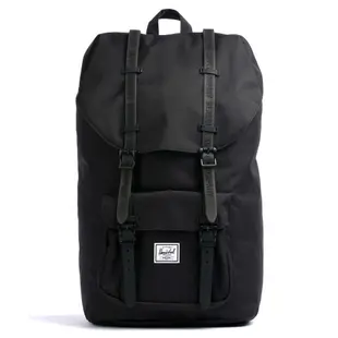 Herschel Little America 大型 黑色 全黑 防潑水 帆布 尼龍 大容量 背包 男包 後背包 現貨