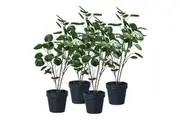 SOGA 4X 95cm Artificial Tree Indoor Nordic Style Artificial Tree Potted Simulation Tree, Home Decor