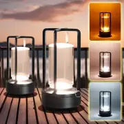 Crystal Lantern Lights Set of 2, Czgor Battery Operated Rechargeable Cordless...