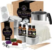 Craftzee Candle Making Kit for Adults, Beginners - DIY Soy Candle Making Supplie