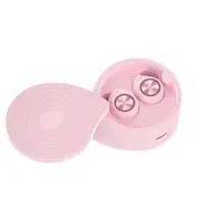 Wireless Earbuds Bluetooth 5.0 Headphones True Wireless Stereo Earphones Hi-fi Sound Bluetooth Headset with Charging Case-Pink