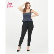 SPANX NWT 4 Pocket Skinny in Ponte Pant in Classic Black // 3X Petite