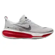 Nike Mens ZoomX Invincible Run Flyknit 3 Running Shoes - White/Red