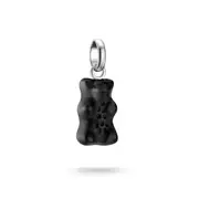 Buy Connect Charm Goldbear in black by Thomas Sabo online - THOMAS SABO Australia