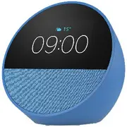 Amazon Echo Spot Smart Alarm Clock with Alexa Ocean Blue