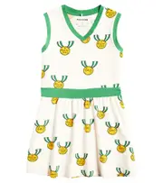 [Mini Rodini] Mini Rodini Medals cotton-blend jersey dress M 24/36 multicoloured