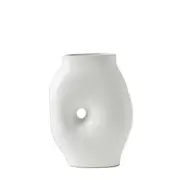Pilbeam Stoneware 24cm Living Uri Vessel Home Decorative Table Display White