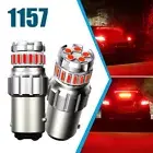 LED Bulb Red Tail Stop Brake Turn Signal Light 2057 2357 7528 BAY15D Accessories