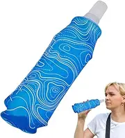 Travel Water Bottle | Leak-Proof Lightweight Bottle | Portable Foldable Reusable Cups for Cycling Hiking Outdoors Sports Camping Running