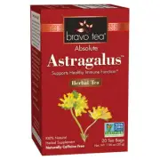 Bravo Herbal Tea Absolute Astragalus 20 Tea Bags Healthy Immune Function NO GMO