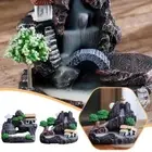 Backflow Incense Cones Burner Holder Mountain Waterfall Insence Cones & Q2A8