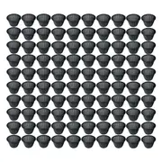 Black Mesh Net Container - 80mm X 75mm - 100 Pack- Orchids DWC