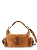 [Chloè] Chloè-Camera Bag Suede Shoulder Bag-Donna OS