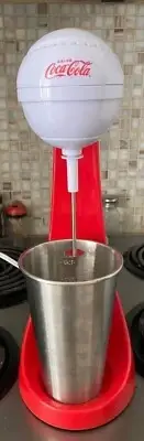 Coca-Cola Milk Shake Maker Ice Cream Mixer Smoothie Blender