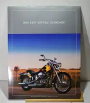 2004 Harley Davidson sales brochure FXST Softail Standard H1