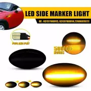 Smoked LED Side Lights Dynamic Marker Amber For MINI R53 Hatchback Coopers 02-06 (for: Mini)