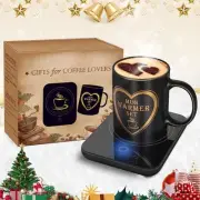 Coffee Mug Warmer for Desk with Auto Shuto Iff, Coffee Mug Cup Warmer Set wit...