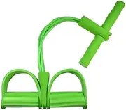 Pedal Exerciser Multi Function Tension Rope Strong Fitness Resistance Bands Latex Pedal Women Men Sit Up Pull Ropes Yoga Fitness Equipment Foot Pedal Exerciser (Size : Green)
