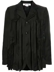 [COMME des GARCONS COMME des GARCONS] Single-Breasted Fringe Jacket