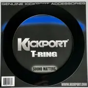 KickPort T-Ring Black - Bass Drum Resonant Head Template 5" opening TRGBL
