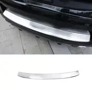 For BMW X7 G07 2019-2022 Silver Titanium Rear Bumper Sill Plate Protector 1PCS