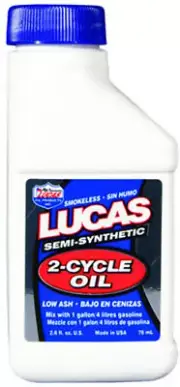 Lucas Semi Synthetic 2-Cycle Oil 10058 Oils Chemicals