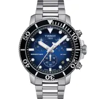 在飛比找momo購物網優惠-【TISSOT 天梭 官方授權】Seastar 海星300米