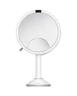10 Sensor Makeup Mirror, Trio Magnification & Adjustable Brightness
