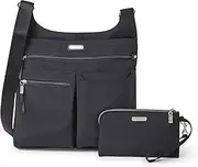 [Baggallini] On Track Zip Crossbody with RFID Phone Wristlet