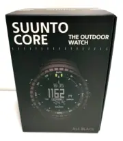 SUUNTO Core All Black SS014279010 Digital Quartz Fishing Camping Outdoor Watch