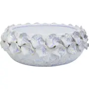LVD Ceramic Bowl Shell Disc Decorative Ornament Home Decor