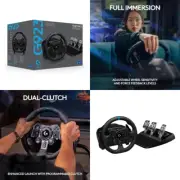 Controles Volante Carreras PlayStation Pedales Doble Embrague Para PS4 PS5 PC