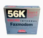 New 56k V.92 PCI INTERNAL FAX MODEM / Sterling Communications/ Model S20 56K