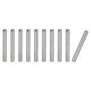3x22mm Dowel Pins, 10pcs Round Head Flat Chamfered End Dowel Pin
