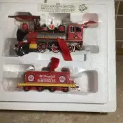 Hawthorne Village McDonald's 50th Anniversary Locomotive + Tender-NEW-COA