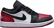 AIR Jordan Men's 1 Low White/Black-Varsity Red-White (553558 161)