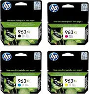 HP 3YP35AE 963XL High Yield Original Ink Cartridge, Black/Cyan/Magenta/Yellow, Multipack