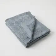 Pilbeam Living Minetta Throw Dusty Blue